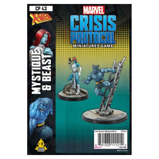Marvel: Crisis Protocol - Mystique and Beast (Exp.) ryhmässä SEURAPELIT / Lisäosat @ Spelexperten (FMSG43)