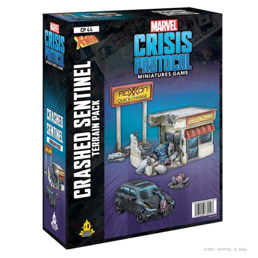 Marvel: Crisis Protocol - Crashed Sentinel Terrain Pack (Exp.) ryhmässä SEURAPELIT / Lisäosat @ Spelexperten (FMSG44)