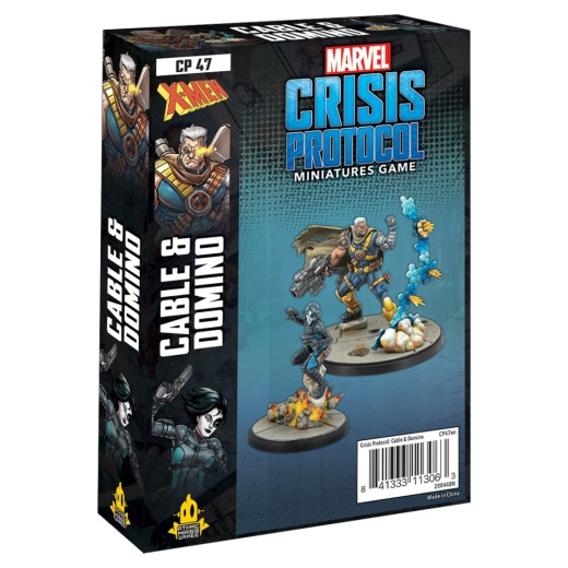 Marvel: Crisis Protocol - Cable and Domino (Exp.) ryhmässä SEURAPELIT / Lisäosat @ Spelexperten (FMSG47)