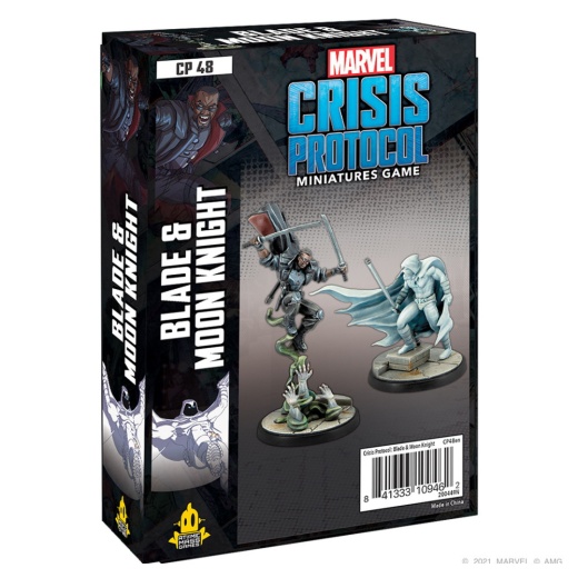 Marvel: Crisis Protocol - Blade and Moon Knight (Exp.) ryhmässä SEURAPELIT / Lisäosat @ Spelexperten (FMSG48)