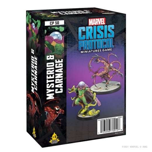 Marvel: Crisis Protocol - Mysterio and Carnage (Exp.) ryhmässä SEURAPELIT / Lisäosat @ Spelexperten (FMSG50)