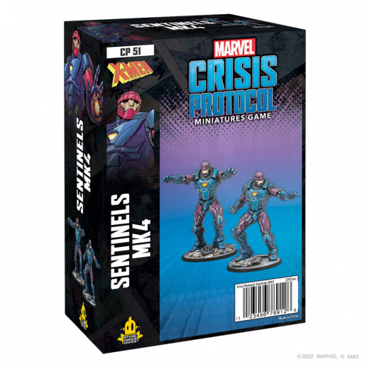 Marvel: Crisis Protocol - Sentinels Mark IV (Exp.) ryhmässä SEURAPELIT / Lisäosat @ Spelexperten (FMSG51)