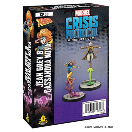 Marvel: Crisis Protocol - Jean Grey and Cassandra Nova (Exp.) ryhmässä SEURAPELIT / Lisäosat @ Spelexperten (FMSG53)