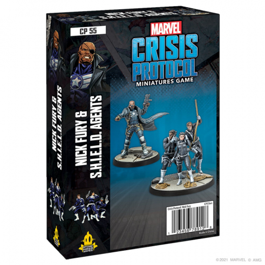 Marvel: Crisis Protocol - Nick Fury and S.H.I.E.L.D. Agents (Exp.) ryhmässä SEURAPELIT / Lisäosat @ Spelexperten (FMSG55)