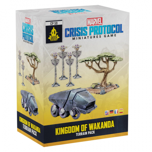 Marvel: Crisis Protocol - Kingdom of Wakanda Terrain Pack (Exp.) ryhmässä SEURAPELIT / Lisäosat @ Spelexperten (FMSG59)