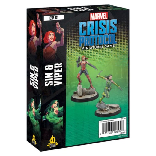 Marvel: Crisis Protocol - Sin and Viper (Exp.) ryhmässä SEURAPELIT / Lisäosat @ Spelexperten (FMSG61)