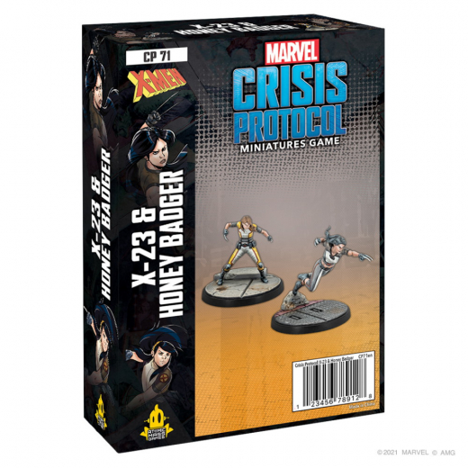 Marvel: Crisis Protocol - X-23 and Honey Badger (Exp.) ryhmässä SEURAPELIT / Lisäosat @ Spelexperten (FMSG71)