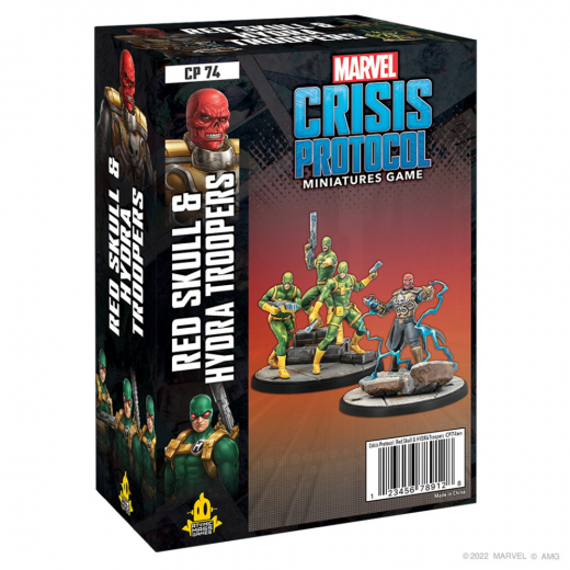 Marvel: Crisis Protocol - Red Skull and HYDRA Troops (Exp.) ryhmässä SEURAPELIT / Lisäosat @ Spelexperten (FMSG74)