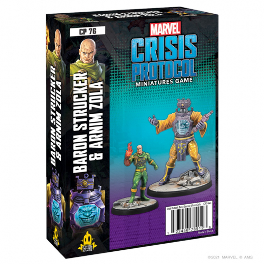 Marvel: Crisis Protocol - Baron Strucker and Arnim Zola (Exp.) ryhmässä SEURAPELIT / Lisäosat @ Spelexperten (FMSG76)