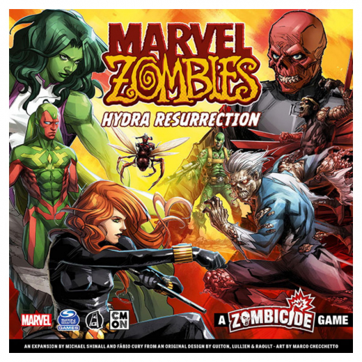 Marvel Zombies: A Zombicide Game - Hydra Resurrection (Exp.) ryhmässä SEURAPELIT / Lisäosat @ Spelexperten (FMZB005)
