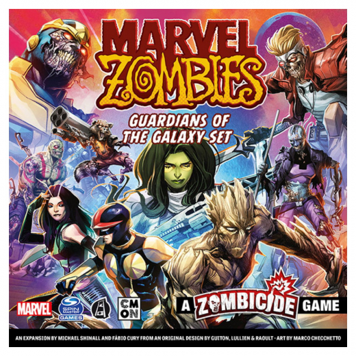 Marvel Zombies: A Zombicide Game - Guardians of the Galaxy (Exp.) ryhmässä SEURAPELIT / Lisäosat @ Spelexperten (FMZB007)