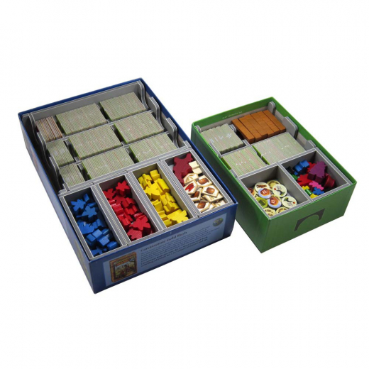 Folded Space Insert - Carcassonne + Expansions ryhmässä SEURAPELIT / Tarvikkeet / Inserts & Organizers @ Spelexperten (FS-CAR)