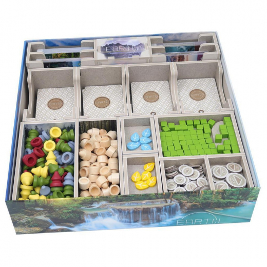 Folded Space Insert - Earth ryhmässä SEURAPELIT / Tarvikkeet / Inserts & Organizers @ Spelexperten (FS-EARTH)