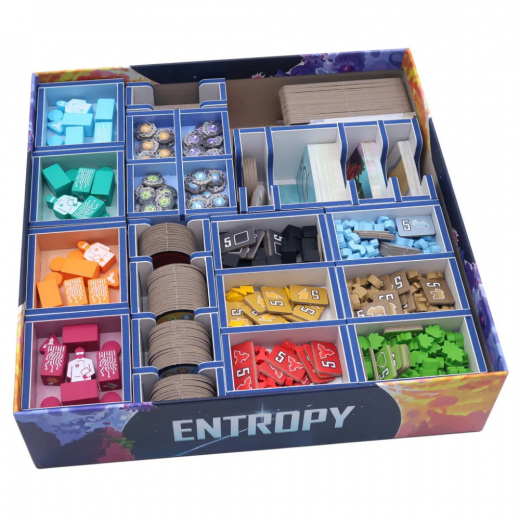 Folded Space Colour Insert - Entropy ryhmässä SEURAPELIT / Tarvikkeet / Inserts & Organizers @ Spelexperten (FS-ENTROPY)