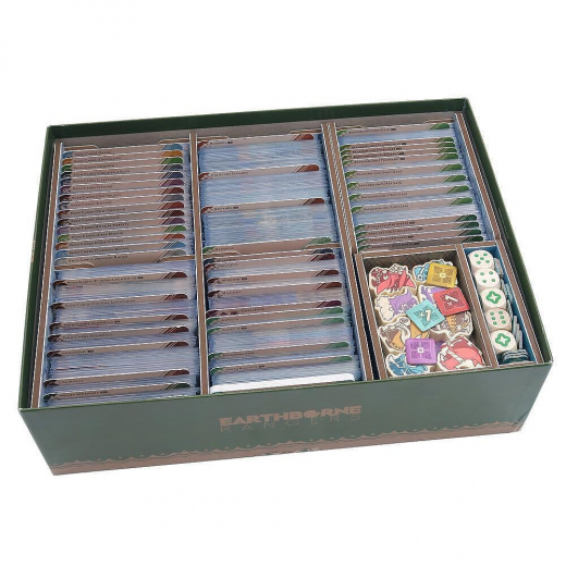 Folded Space Insert - Earthborne Rangers + Expansions ryhmässä SEURAPELIT / Tarvikkeet / Inserts & Organizers @ Spelexperten (FS-ERANGERS)