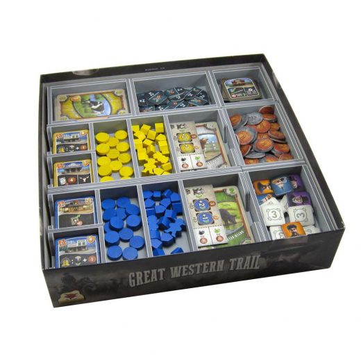 Folded Space Insert - Great Western Trail + Expansion ryhmässä  @ Spelexperten (FS-GWTv2)