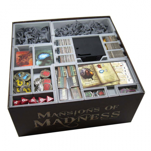Folded Space Insert - Mansions of Madness 2nd Edition + Expansions ryhmässä SEURAPELIT / Tarvikkeet / Inserts & Organizers @ Spelexperten (FS-MAN)