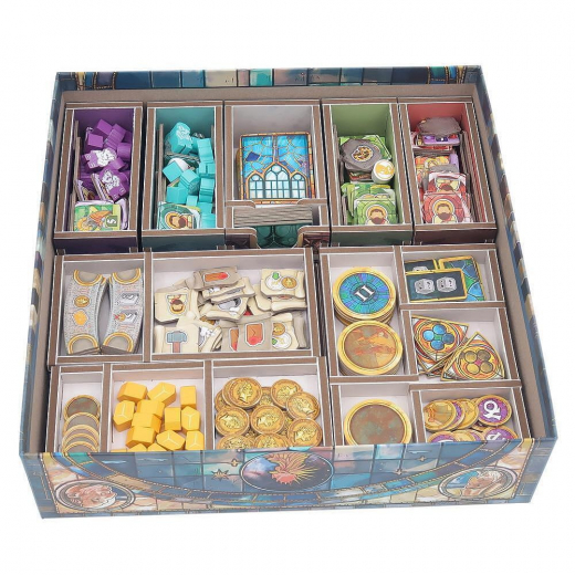 Folded Space Insert - Orloj: The Prague Astronomical Clock ryhmässä SEURAPELIT / Tarvikkeet / Inserts & Organizers @ Spelexperten (FS-ORLOJ)