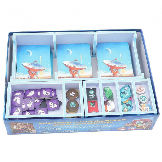 Folded Space Insert - SETI: Space Agencies ryhmässä SEURAPELIT / Tarvikkeet / Inserts & Organizers @ Spelexperten (FS-SETI-SA)