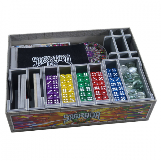 Folded Space Insert - Sagrada + Expansions ryhmässä SEURAPELIT / Tarvikkeet / Inserts & Organizers @ Spelexperten (FS-SGRDA)