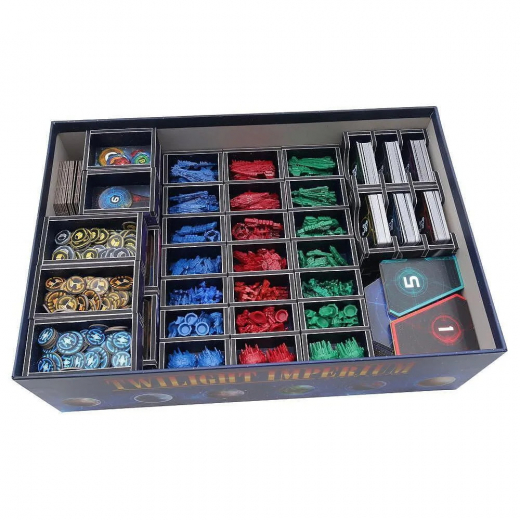 Folded Space Color Insert - Twilight Imperium (4th Edition) ryhmässä SEURAPELIT / Tarvikkeet / Inserts & Organizers @ Spelexperten (FS-TI4v2)