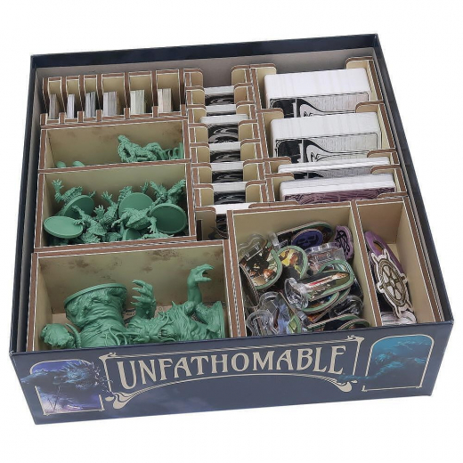 Folded Space Insert - Unfathomable + expansion ryhmässä SEURAPELIT / Tarvikkeet / Inserts & Organizers @ Spelexperten (FS-UNFATH)