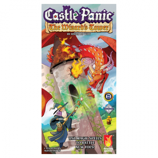 Castle Panic: The Wizard's Tower (Exp.) ryhmässä SEURAPELIT / Lisäosat @ Spelexperten (FSD1017)