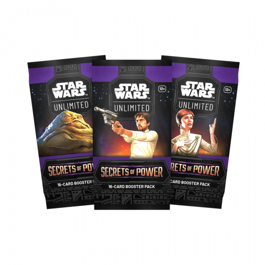 Star Wars: Unlimited - Secrets of Power Booster Pack ryhmässä SEURAPELIT / Korttipelit @ Spelexperten (FSWH0601-BOS)