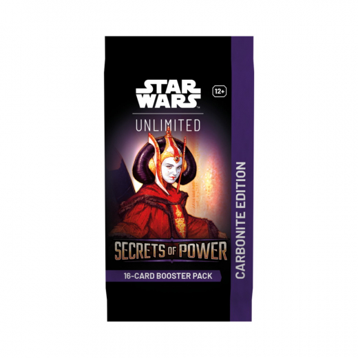 Star Wars: Unlimited - Secrets of Power Carbonite Booster Pack ryhmässä SEURAPELIT / Korttipelit @ Spelexperten (FSWH0605)
