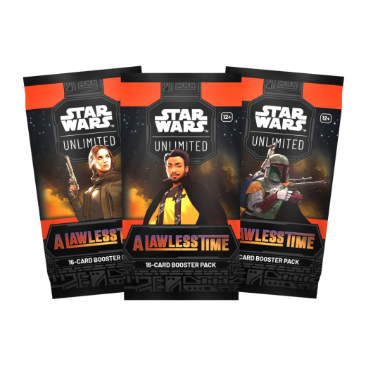 Star Wars: Unlimited - A Lawless Time Booster Pack ryhmässä SEURAPELIT / Korttipelit @ Spelexperten (FSWH0701-BOS)
