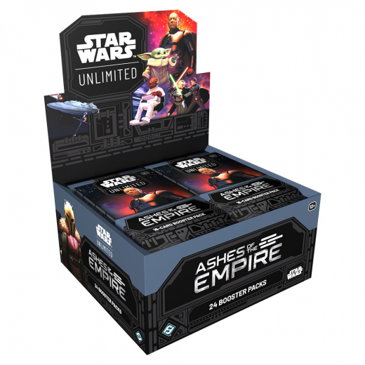 Star Wars: Unlimited - Ashes of the Empire Booster Display ryhmässä SEURAPELIT / Korttipelit @ Spelexperten (FSWH0802-DIS)
