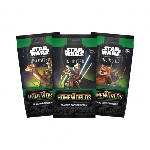 Star Wars: Unlimited - Homeworlds Booster Pack ryhmässä SEURAPELIT / Pelisarjat / Star Wars: Unlimited TCG @ Spelexperten (FSWH0902-BOS)