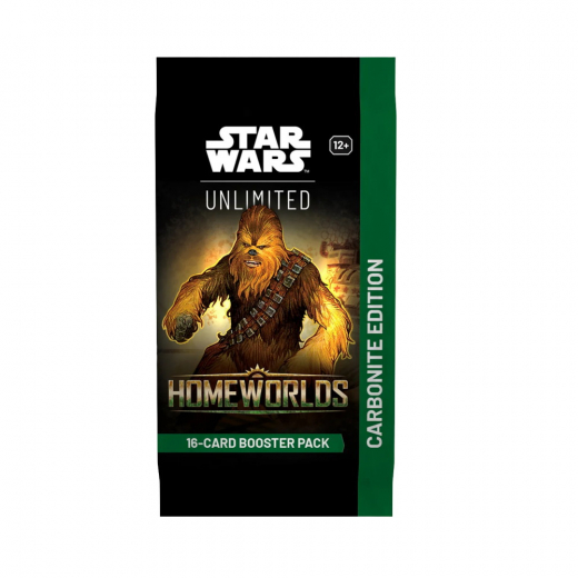 Star Wars: Unlimited - Homeworlds Carbonite Booster Pack ryhmässä SEURAPELIT / Pelisarjat / Star Wars: Unlimited TCG @ Spelexperten (FSWH0906)