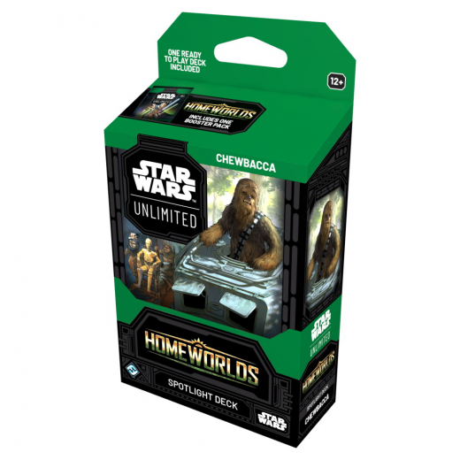 Star Wars: Unlimited - Homeworlds Chewbacca Spotlight Deck ryhmässä SEURAPELIT / Pelisarjat / Star Wars: Unlimited TCG @ Spelexperten (FSWH0910-CHE)