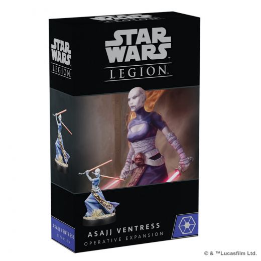 Star Wars: Legion - Asajj Ventress (Exp.) ryhmässä SEURAPELIT / Lisäosat @ Spelexperten (FSWL108)