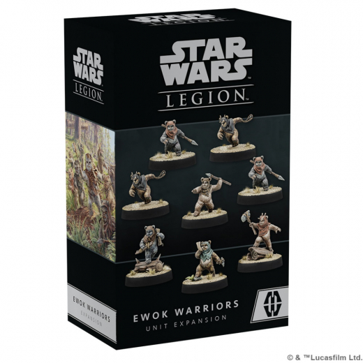 Star Wars: Legion - Ewok Warriors Unit (Exp.) ryhmässä SEURAPELIT / Lisäosat @ Spelexperten (FSWL109)