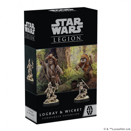 Star Wars: Legion - Logray & Wicket (Exp.) ryhmässä SEURAPELIT / Lisäosat @ Spelexperten (FSWL110)