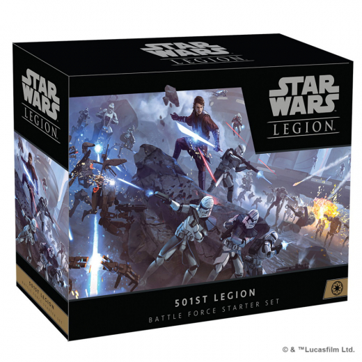 Star Wars: Legion - 501st Legion Starter Set (Exp.) ryhmässä SEURAPELIT / Strategiapelit @ Spelexperten (FSWL123)