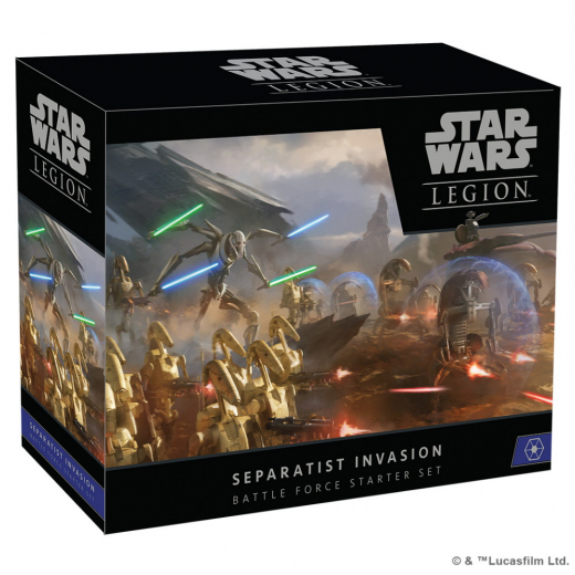 Star Wars: Legion - Separatist Invasion Starter Set (Exp.) ryhmässä SEURAPELIT / Lisäosat @ Spelexperten (FSWL124)