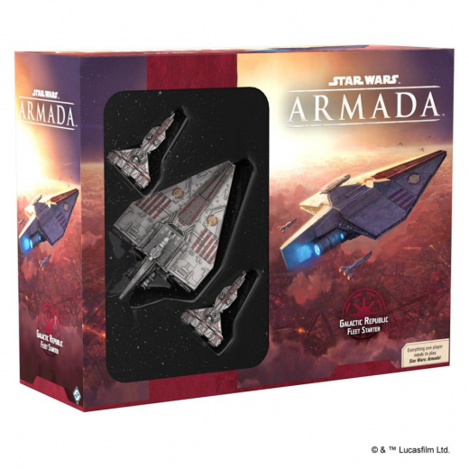 Star Wars: Armada - Galactic Republic Fleet Starter (Exp.) ryhmässä SEURAPELIT / Lisäosat @ Spelexperten (FSWM34)