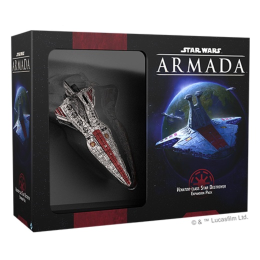 Star Wars: Armada - Venator Class Star Destroyer (Exp.) ryhmässä SEURAPELIT / Lisäosat @ Spelexperten (FSWM41)