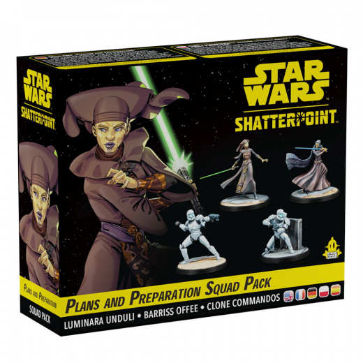 Star Wars: Shatterpoint - Plans and Preparation Squad Pack (Exp.) ryhmässä SEURAPELIT / Lisäosat @ Spelexperten (FSWP04)