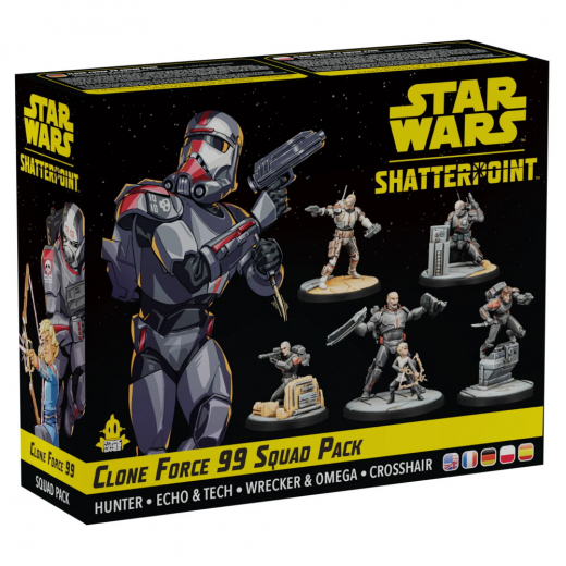 Star Wars: Shatterpoint - Clone Force 99 Squad Pack (Exp.) ryhmässä SEURAPELIT / Lisäosat @ Spelexperten (FSWP38)
