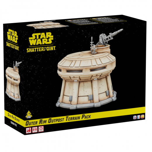 Star Wars: Shatterpoint - Outer Rim Outpost Terrain Pack (Exp.) ryhmässä SEURAPELIT / Pelisarjat / Star Wars Shatterpoint @ Spelexperten (FSWP60)