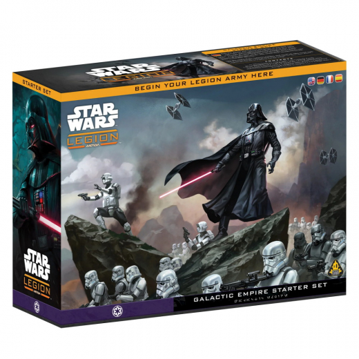 Star Wars: Legion - Galactic Empire Starter Set (Exp.) ryhmässä SEURAPELIT / Pelisarjat / Star Wars Legion @ Spelexperten (FSWQ02)