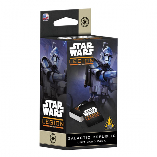 Star Wars: Legion - Galactic Republic Card Pack (Exp.) ryhmässä SEURAPELIT / Pelisarjat / Star Wars Legion @ Spelexperten (FSWQ07)