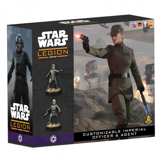 Star Wars: Legion - Customizable Imperial Officer & Agent (Exp.) ryhmässä SEURAPELIT / Pelisarjat / Star Wars Legion @ Spelexperten (FSWQ09)