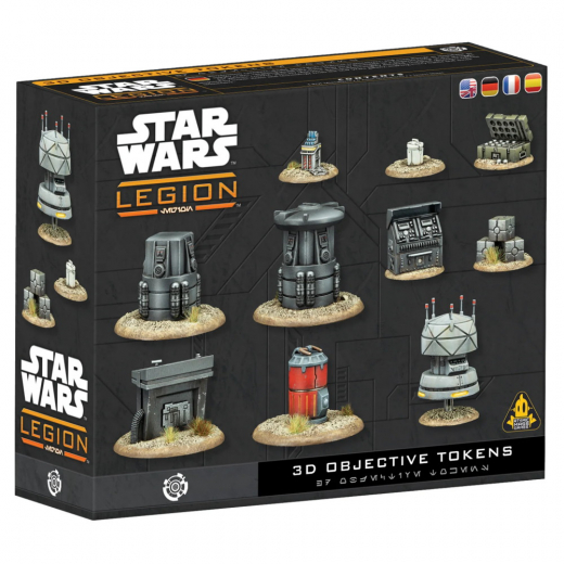 Star Wars Legion: 3D Objective Tokens (Exp.) ryhmässä SEURAPELIT / Pelisarjat / Star Wars Legion @ Spelexperten (FSWQ102)