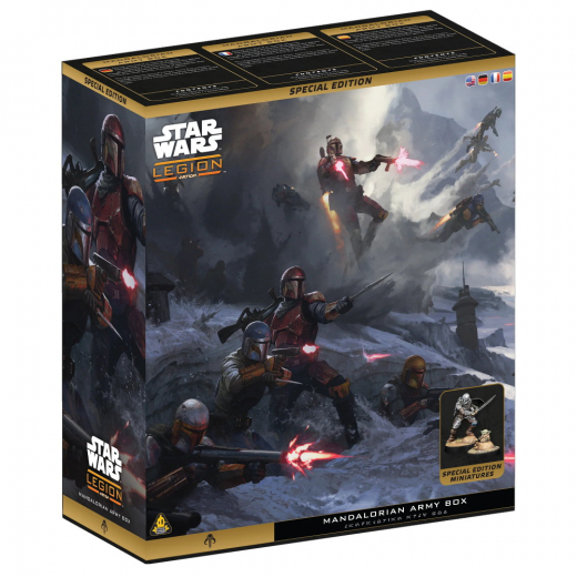 Star Wars: Legion - Mandalorian Army Box (Exp.) ryhmässä SEURAPELIT / Pelisarjat / Star Wars Legion @ Spelexperten (FSWQ150)