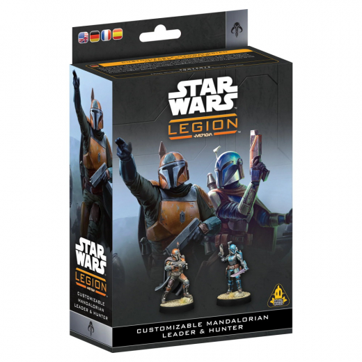 Star Wars: Legion - Customizable Mandalorian Leader and Hunter (Exp.) ryhmässä SEURAPELIT / Pelisarjat / Star Wars Legion @ Spelexperten (FSWQ152)
